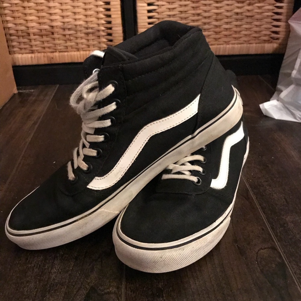 Black High Top Vans